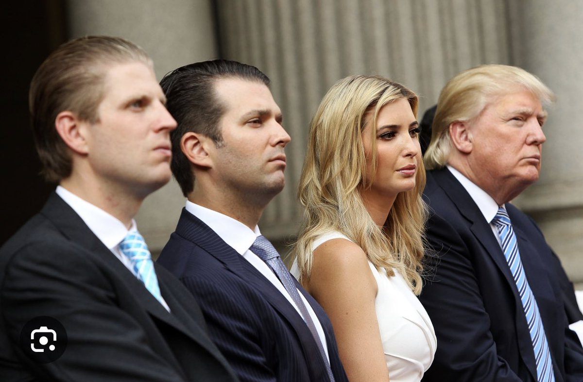 Let’s talk about the REAL crime family. 

China granted a total of 41 trademarks to companies linked to Ivanka Trump by April 2019. 

Jared and Ivanka made a whopping 640 million dollars working as “advisors” for Trump's administration. 

Six months after the grifters left the