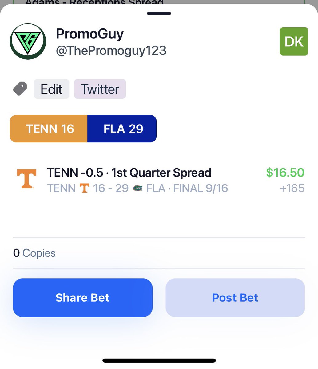 The Promoguy tweet media