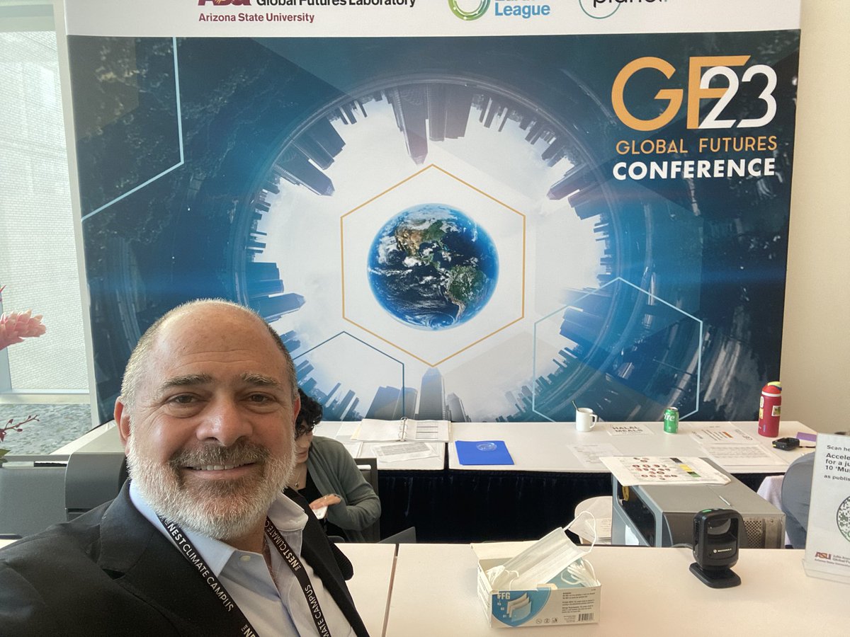 Good morning from <a href="/ASUGlobalFuture/">ASU Julie Ann Wrigley Global Futures Laboratory</a>’s event at Climate Week. Glad to listen and learn, and to help share some perspective and commitment from <a href="/BIOSstation/">BIOS | Arizona State University</a>, and the financial services sector.