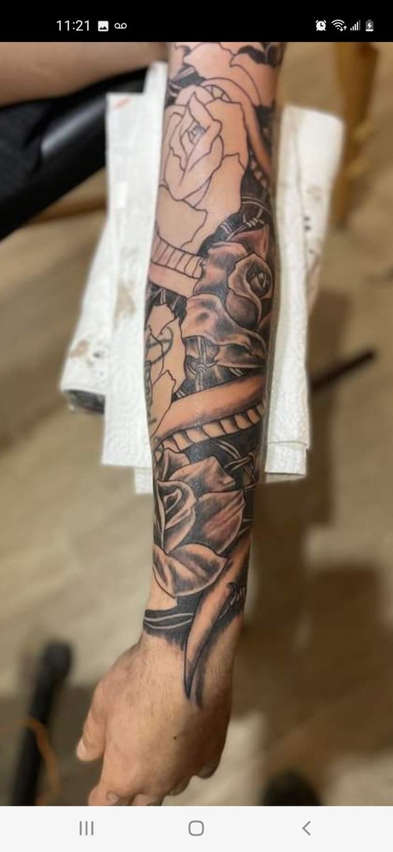 Nosnamatu's tweet image. #Freehandtattoo #Sharpee
 5hrs 1 sit #tattoo #magic by #Nosnamatu #MansonKeeler of #MANSONTATTOO 
#Creator of #TATTOOTOKEN
A real creator in a sea of pretenders
🏴‍☠️🐐🏴‍☠️🐐🏴‍☠️🐐🏴‍☠️🐐🏴‍☠️🐐🏴‍☠️🐐🏴‍☠️
#donthatecreate $xrp $solo #xrpl
❤️🦄
#strong #undeniable
🏴‍☠️
sologenic.org/market-index/5…