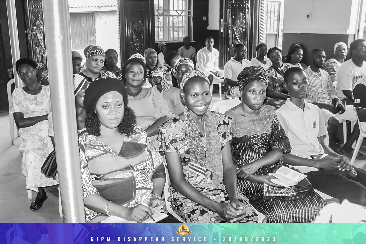 gipmgipm's tweet photo. GIPM DISAPPEAR Service | 20th September, 2023
#GIPMWorldwide
#olorunmajemuakantioke
#disappearservice
#JesusIsKing https://t.co/uFOrGWdJDf