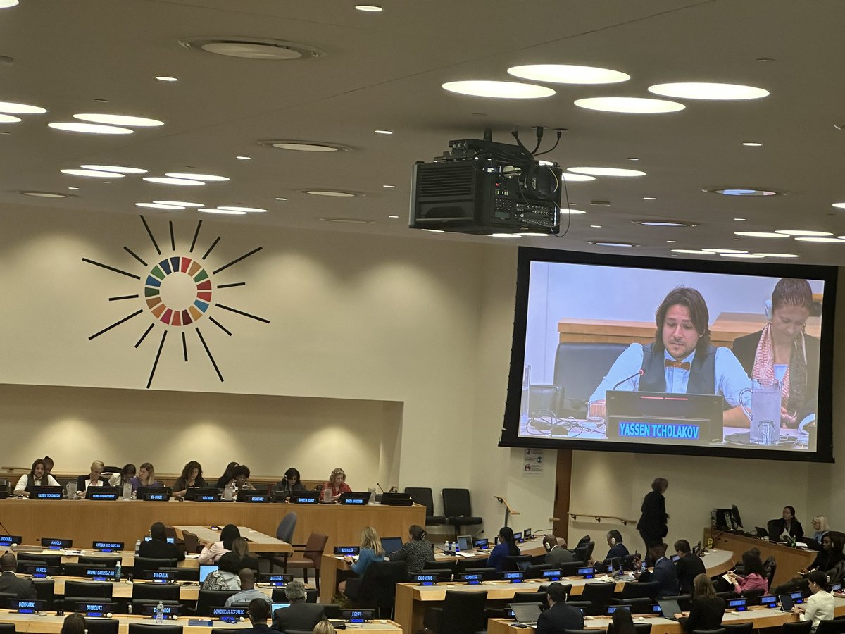.@yassentch #PPRHLM #UNGA78 on behalf of @WMAJDN @medwma calls for cross-sectoral collaboration and integration of human rights approaches. Equity must be at the frontline!