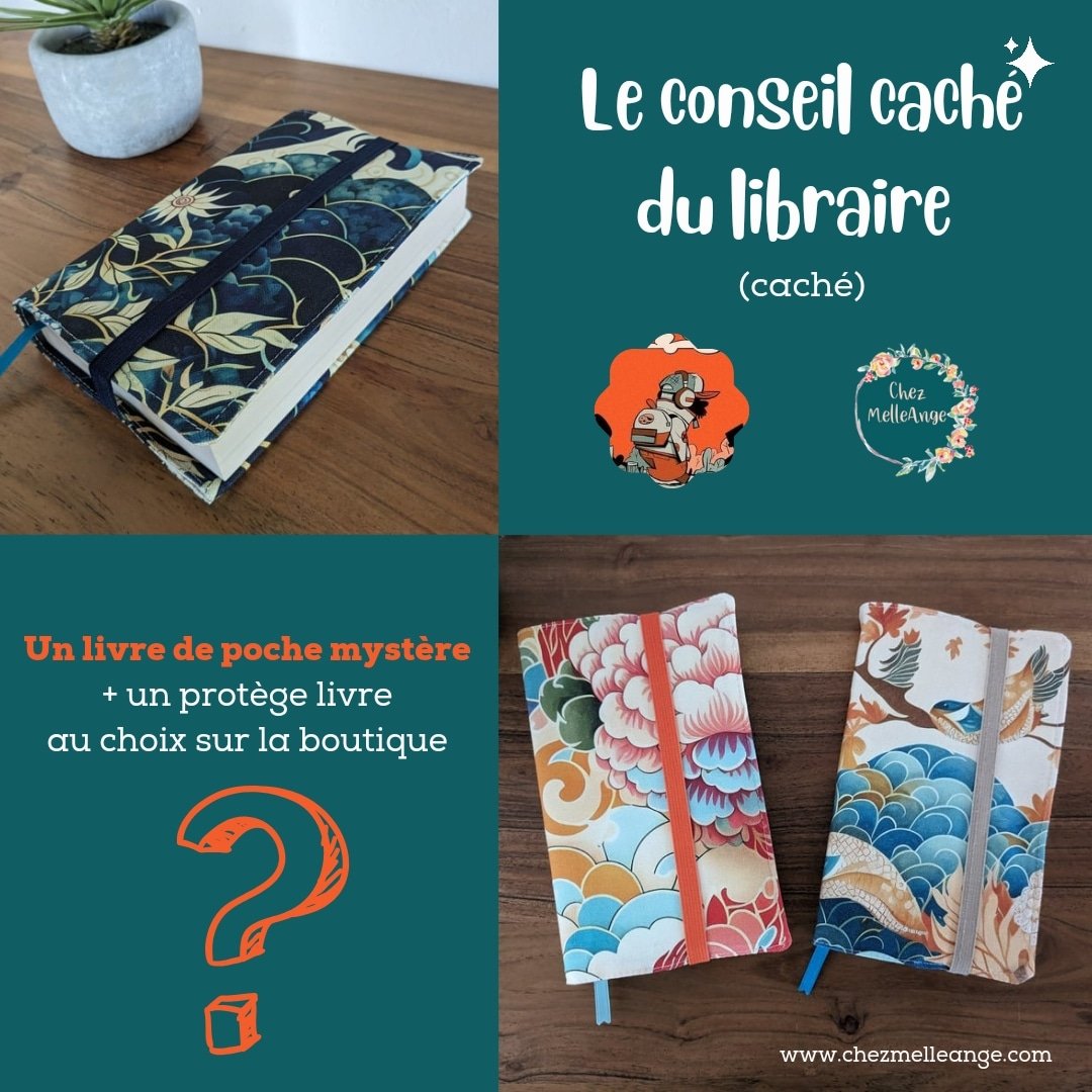 Dernières heures pour commander les conseils cachés du <a href="/librairesecache/">Le libraire se cache</a> .
Je ferme les commandes ce soir ;) 
chezmelleange.com