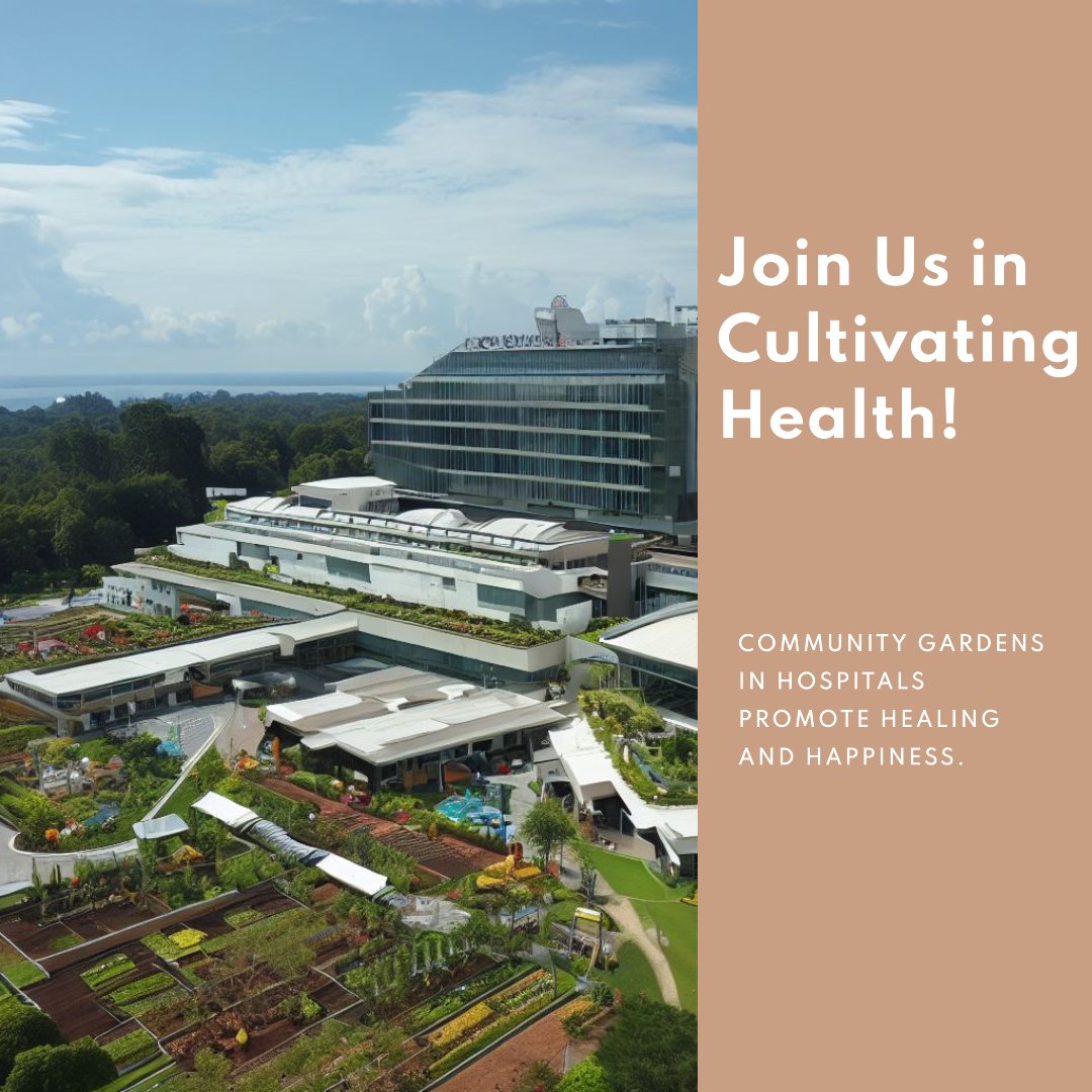 terraloam's tweet photo. Ever wondered why more healthcare facilities don't have community gardens? 🤔 Gardens promote wellness, provide fresh produce, and can be a haven for patients and staff alike. Imagine the healing and sustainability combined! 🌱🏥 Let's rethink our spaces. https://t.co/0fDyRwIE2f