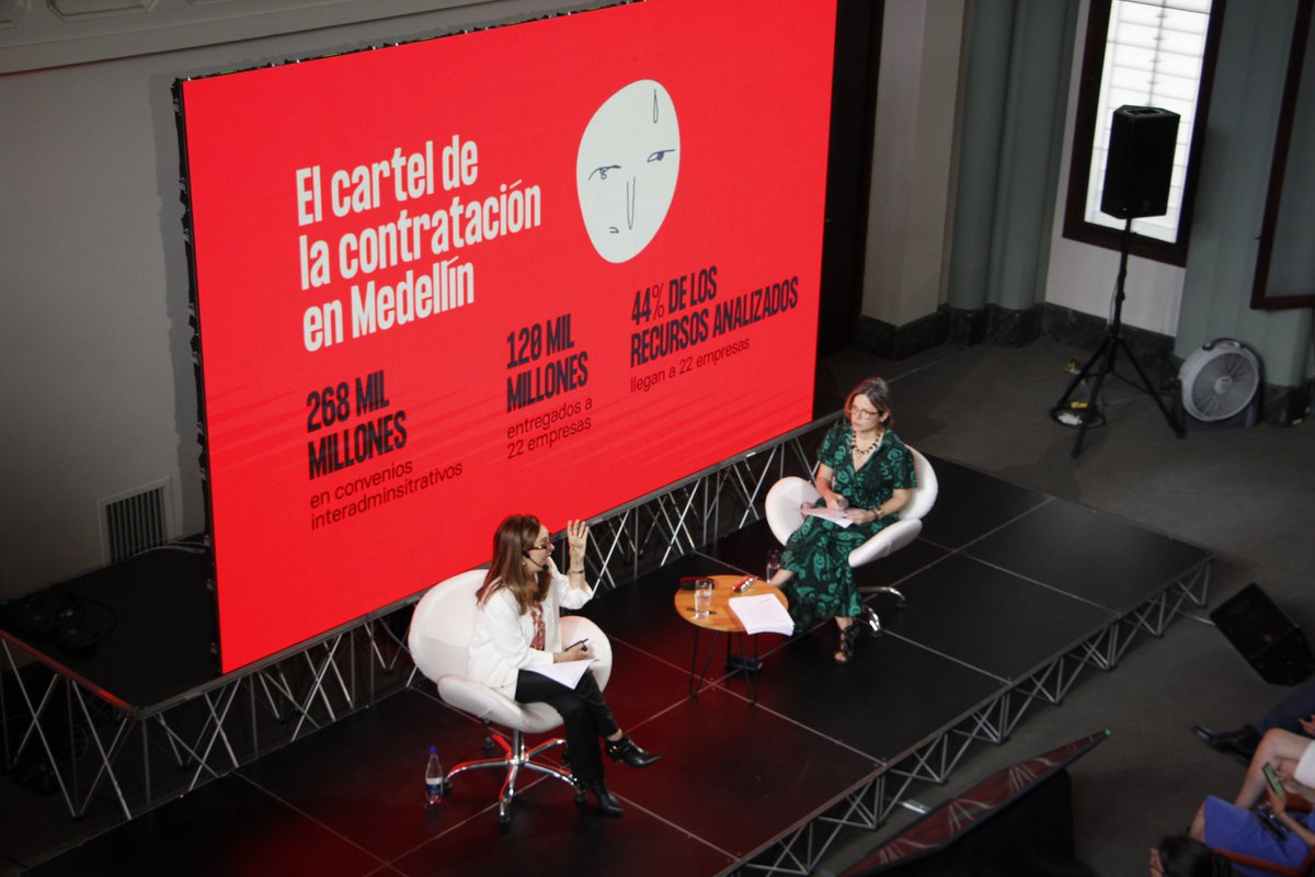 TodosXMedellin's tweet photo. 🚨 En Medellín hay un cartel de la contratación entre un grupo de servidores públicos y 36 empresas. 🚨

¿Cómo ha operado este cartel con el que se han malversado 268 mil millones? Esto es lo que encontramos. 👇🏽 https://t.co/q9i0egtYsU