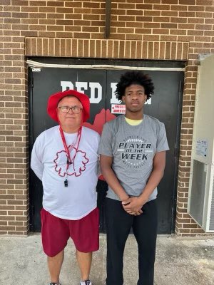 MattBetween's tweet photo. Congrats to Fordyce Redbug @ellison_keilin as our Week 1 3A Player of the Week. You look good in that BTM shirt!! https://t.co/Ytg421UsZE