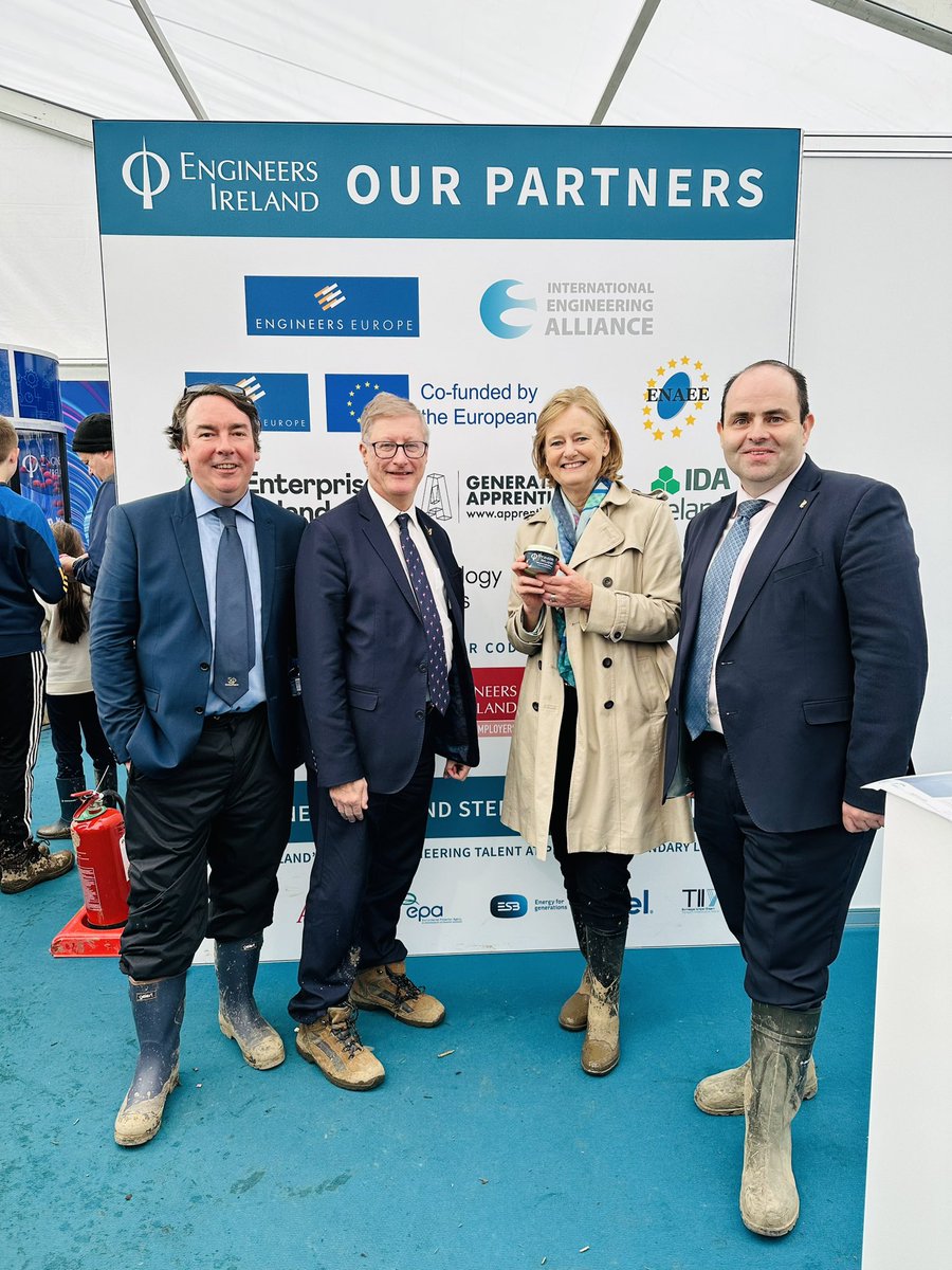 DrVanessaWoods's tweet image. Great to have @DeirdreCluneMEP visit @EngineerIreland exhibit @NPAIE to meet ENG-E the robot and hear about #STEM promotion and to meet new President, @edmondharty 

#Ploughing2023

#EngineeringYourFuture
