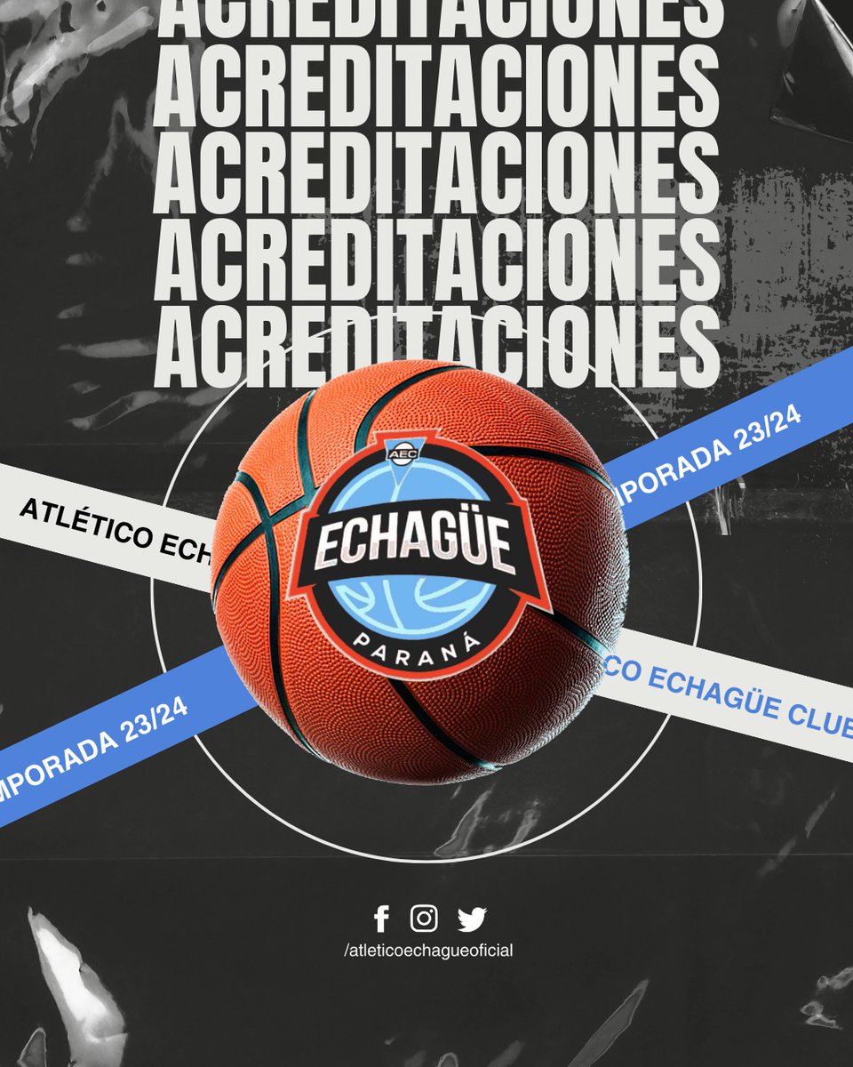 #LigaArgentinadeBásquet 🏀 Comenzaron las acreditaciones para los medios de comunicación, serán hasta el viernes 6 de octubre.

Todos los detalles en el siguiente link 📲 forms.gle/yTyzvhEDQJFJcg… #40AñosEnLaLiga