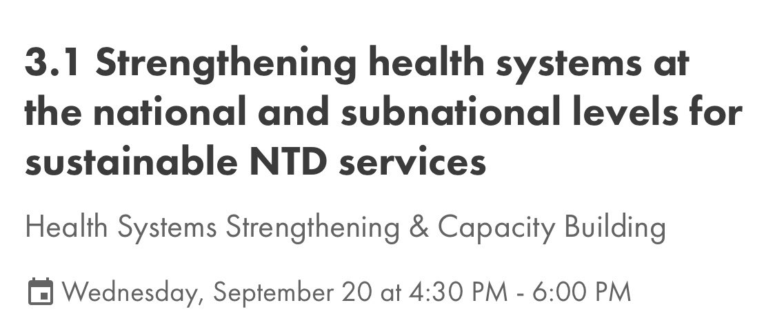 @RTIfightsNTDs @fhi360 @ActNTDsWest @NTD_NGOs @santegouv_sn @WorldVisionSN @WorldVisionUSA @KoullouMahamane @WorldVisionNe @HelenKellerIntl @USAIDGH Many thanks to all participants for their Q’s & sharing their experiences. & to all the speakers & Ministries of Health for sharing their approaches. & to @USAIDGH’s @ActNTDsWest & Act East for this session. & @WorldVisionUSA @fhi360 @HelenKellerIntl @RTIfightsNTDs #NNN2023