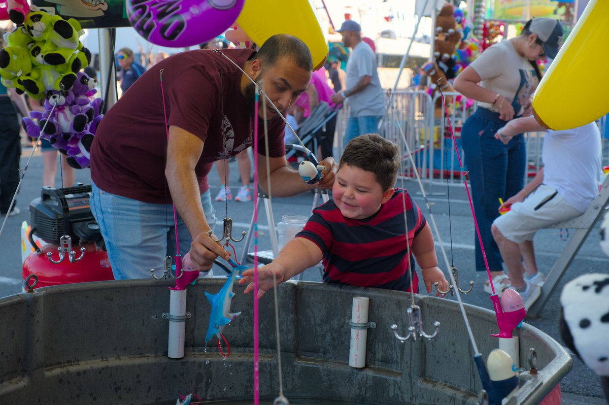 AtownFair's tweet photo. Celebrating the last days of Summer '23 with a favorite warm weather activity...fishingπ£πͺ
#LastDaysofSummer #allentownfair #homegrownfun https://t.co/ApKfOCdqwu