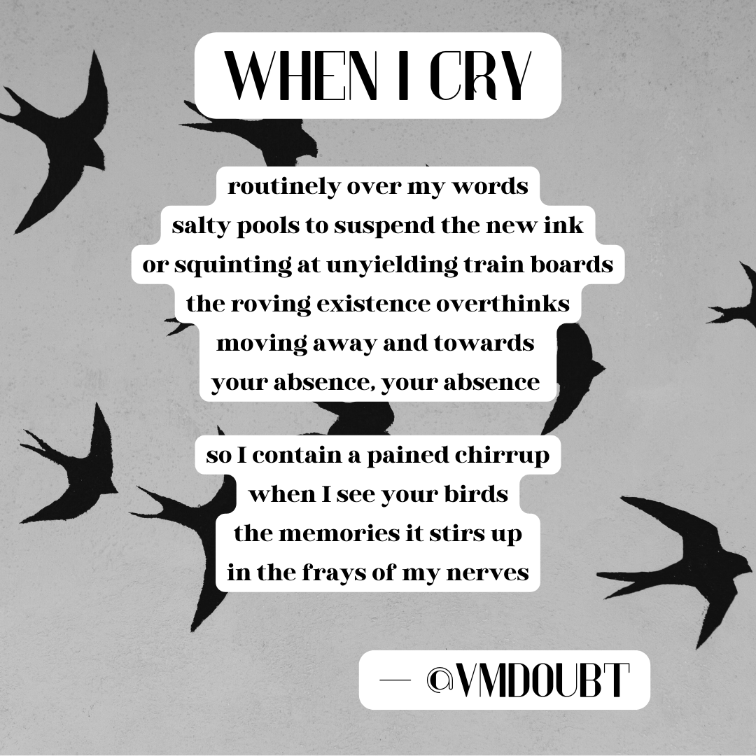 V. M. Doubt - Poet (@vmdoubt) / Posts / X