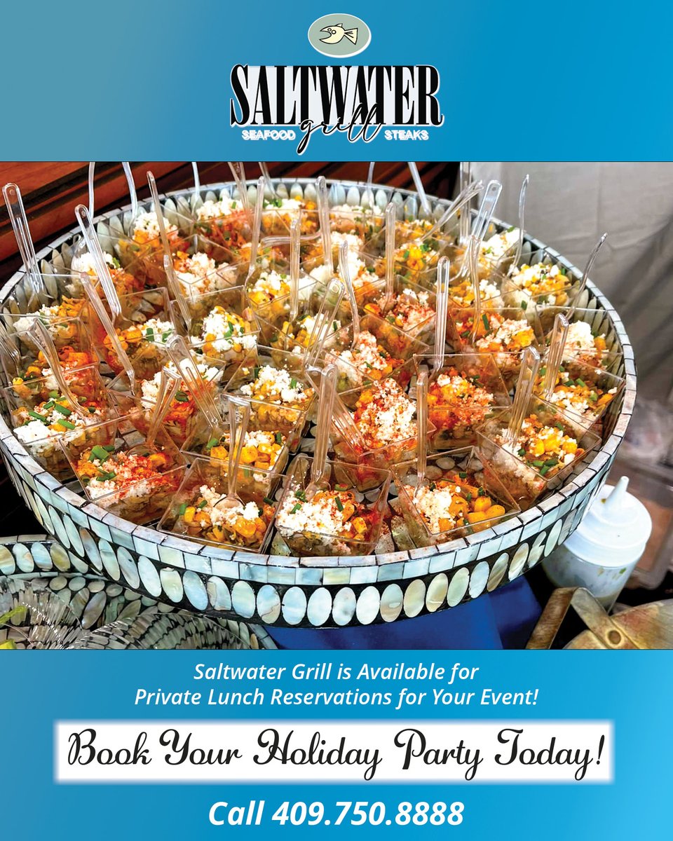 swgrillgalv's tweet photo. With private banquet facilities, off-site catering, party trays, bar &amp; waitstaff, &amp; personalized menus, GRG can create the party of your dreams.
For Catering Information: https://t.co/vDaacU2hnB
Or Call us at (409) 750-8888 https://t.co/2yR2vEoWTo