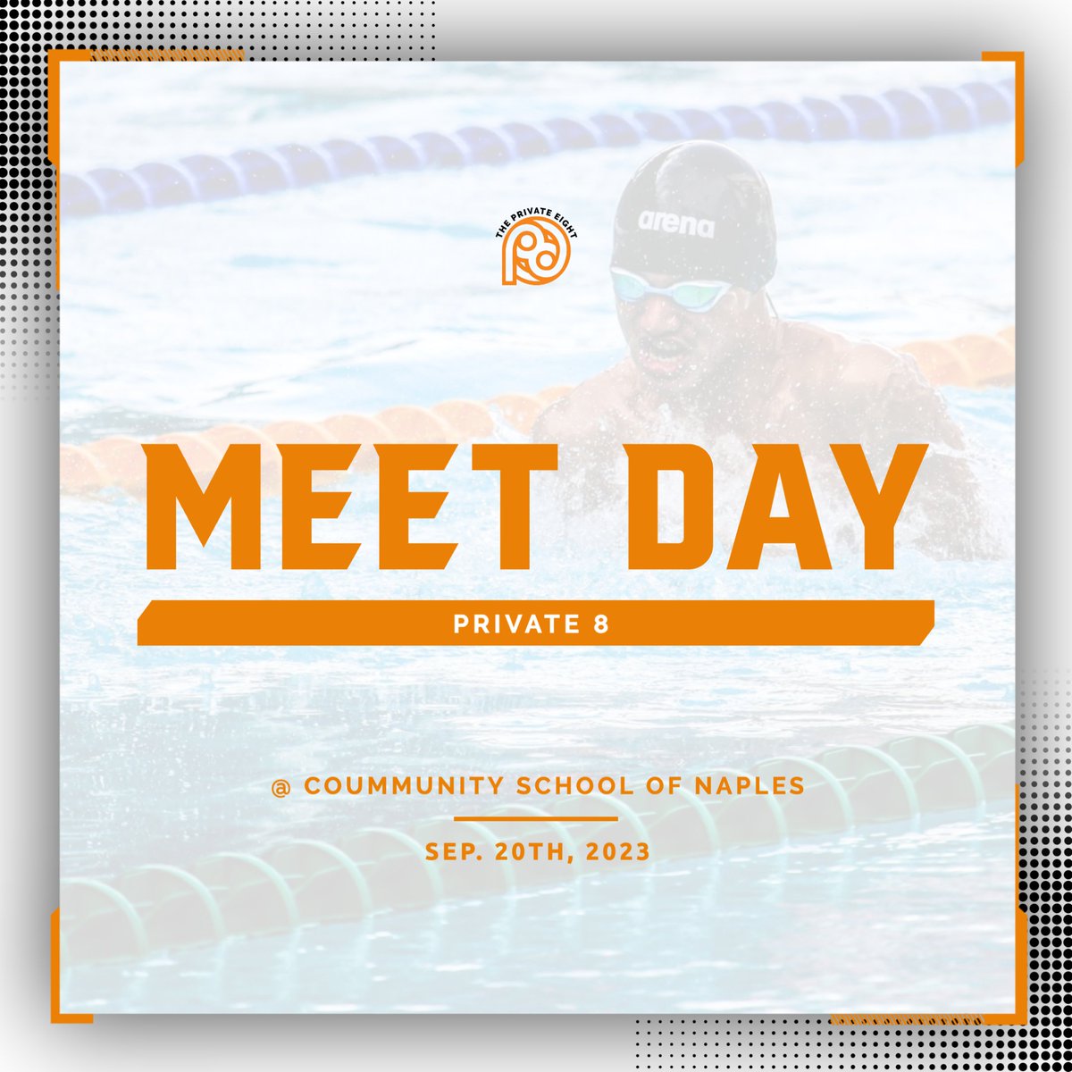 Private 8 Swim Meet TODAY!!!!
#PRIVATE8