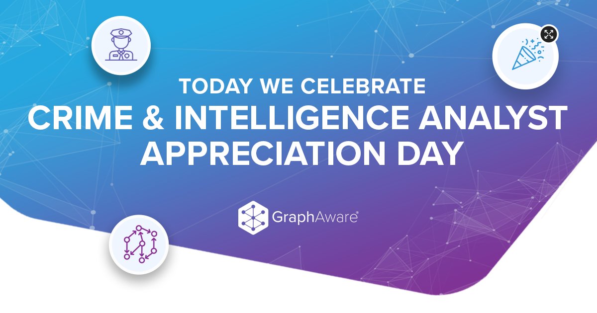 graph_aware's tweet image. 🎉 Celebrating Crime &amp;amp; Intelligence Analyst Appreciation Day! 
At GraphAware, we salute the unsung heroes behind the scenes. Your work makes the world safer. 🌎🔍
GraphAware is proud to support you! 🛡️

#CrimeIntelligenceAnalystAppreciation #WeGotYourBack
