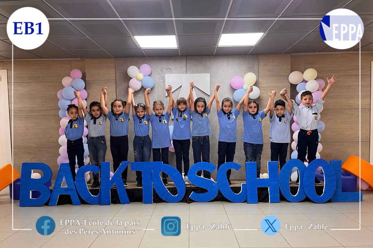 EppaZahle's tweet photo. "Launching into a world of knowledge and friendship!” 🚀📚✏️
#EppaSchoolAdventures #BackToLearning #Grade1 #UnityInEducation
"نكونُ متَّحدين، نكونُ متميِّزين" https://t.co/KqmtiL8B1C