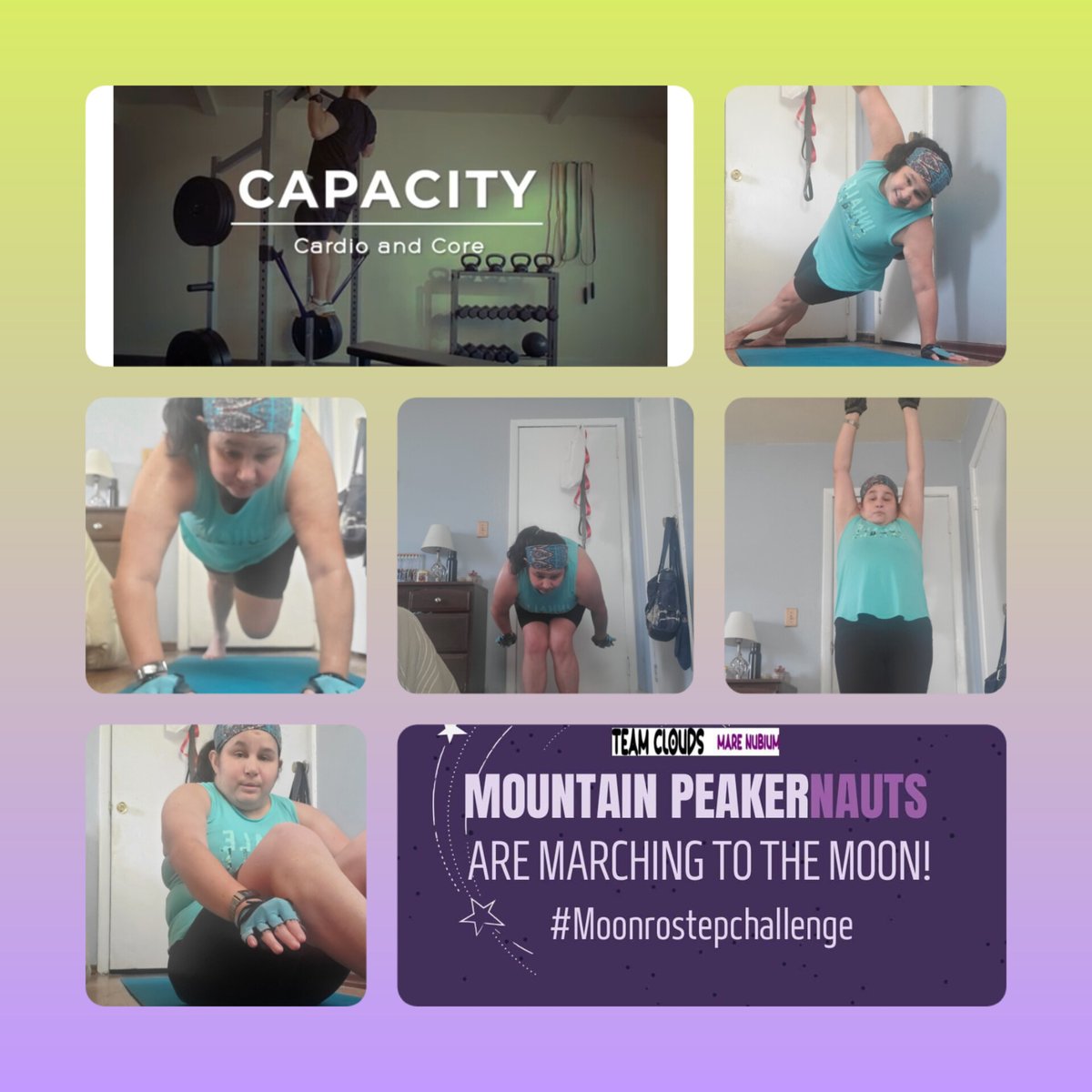 Leigh04291173's tweet photo. #moonrostepchallenge Day 20:  Today is my ARD day, but decided to do Capacity: Cardio and Core 25 minutes, to add some more steps. 

@MyPeakChallenge
#MPC2023 
#mypeakchallenge 
#moonrostepchallenge2023
#mountainpeakers
#TeamClouds
#BloodCancerUK https://t.co/tFqlnbkyQN