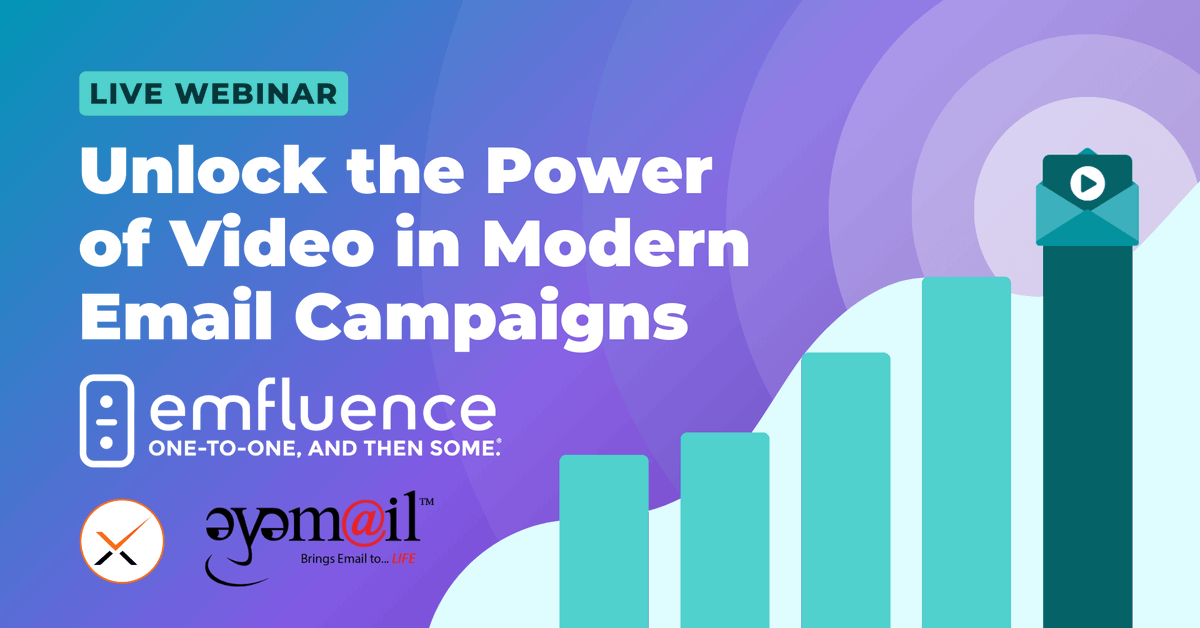 emfluence's tweet photo. Looking to improve your email marketing ROI? Join us as we discuss best practices, metrics, and accessibility in video email marketing. Knowledge is power! 💪📧
📅 Tues 9/26
🕑 2pm EST
Register now: https://t.co/zt6uWyBgIw
#emailmarketing #emailmarketinginsights #videoinemail https://t.co/iTP1RQesWY