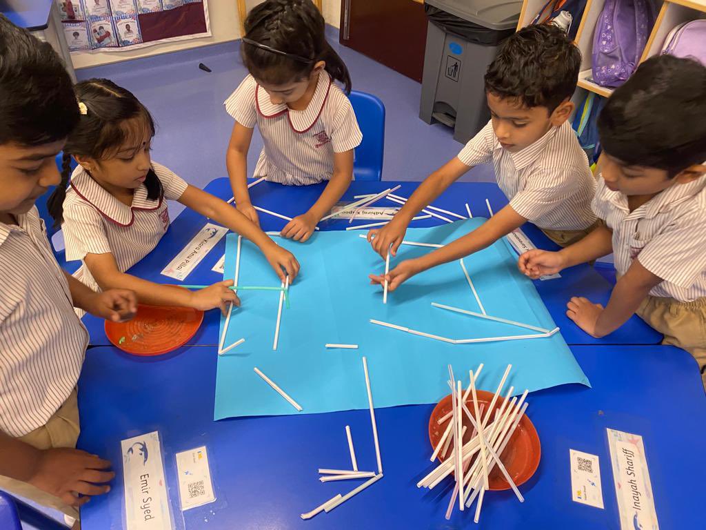 GayatriKakade16's tweet photo. Genius Hour in action! Our young minds are getting creative, designing mazes and mastering the art of giving directions. @NMSKindergarten @MichelleVerghe1 #kg2 #Dynamicdolphins https://t.co/RRMzsJcMs1