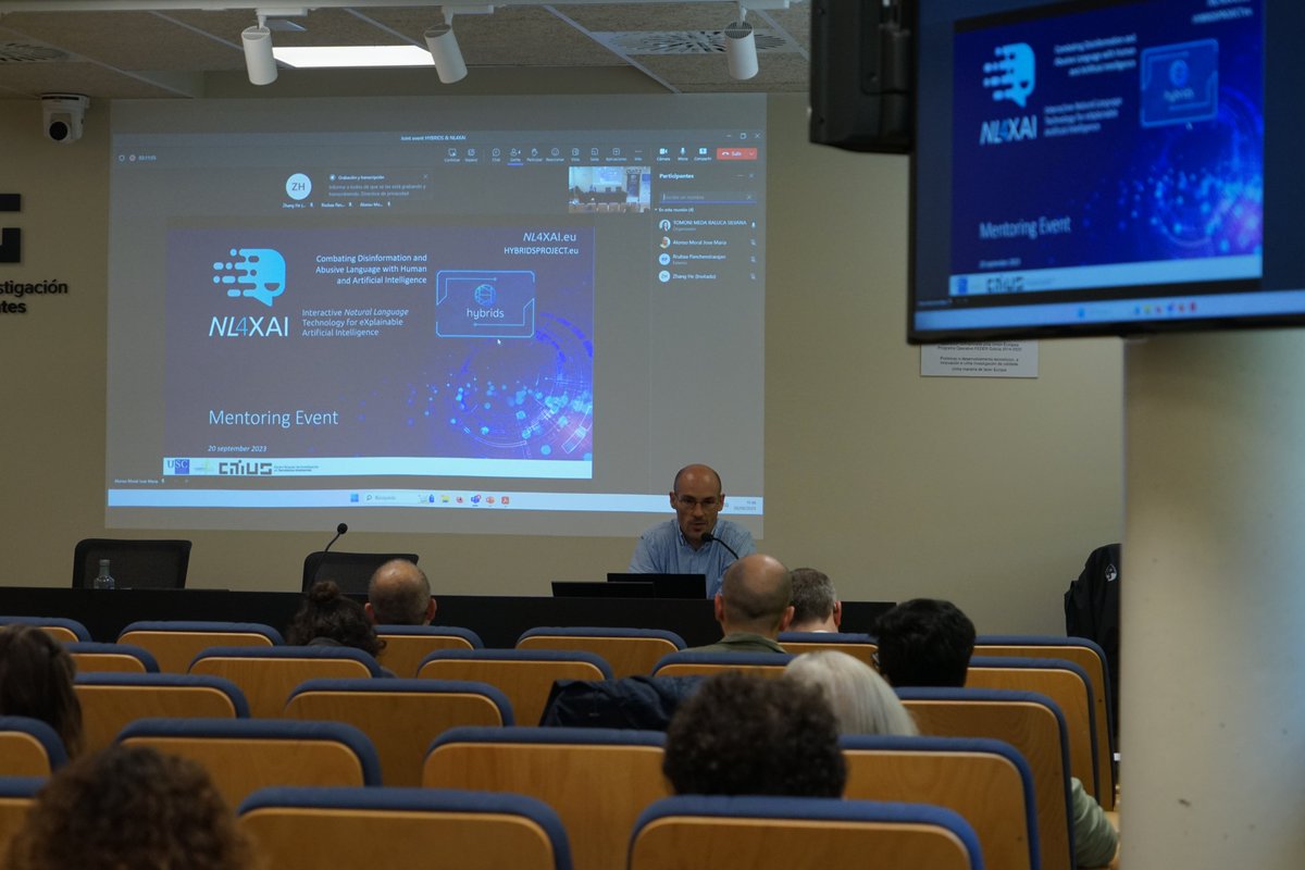 HYBRIDS_MSCA's tweet image. The Joint Event NL4XAI &amp;amp; HYBRIDS has officially kicked off today. 🚀 Over the next three days, we'll dive into knowledge exchange, collaboration, and innovation. Stay tuned for updates and insights! 🌐📚 #MSCAction #ResearchEvent