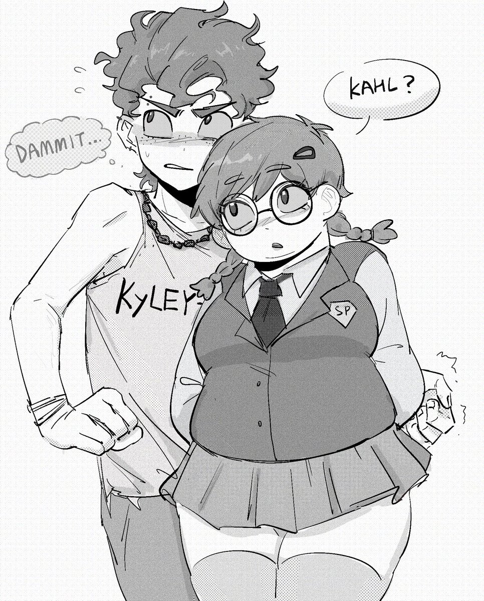 sweetpotatowow's tweet photo. #kyman 
some recent art of nerd cartman paro https://t.co/UHpnJnfVAV