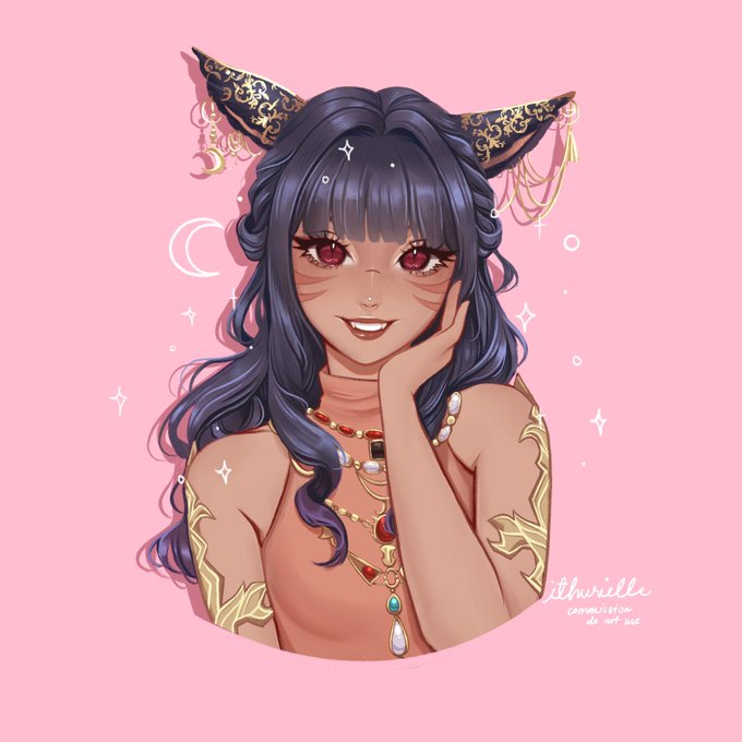 「avatar (ff14) cat ears」Fan Art(Latest)