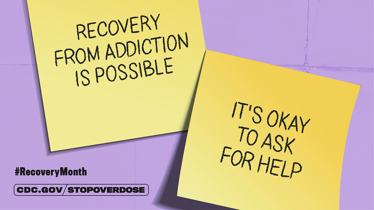 If you or someone you know is living with #OpioidUseDisorder, know that there is hope and recovery is possible. Ask for help today! loom.ly/1Yw5XMw

#RecoveryMonth