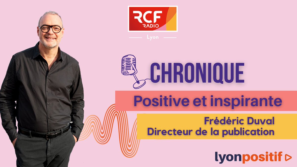 Retrouvez notre 1ère chronique “Positive et Inspirante” avec <a href="/RCFLyon/">RCF Lyon</a>   : rcf.fr/actualite/la-c… 

📍 RDV sur LP  pour vous raconter les belles histoires de celles et ceux qui s'engagent sur notre territoire.
 
#EngagementCitoyen #inspirant #media  #lyon #transition  #infos