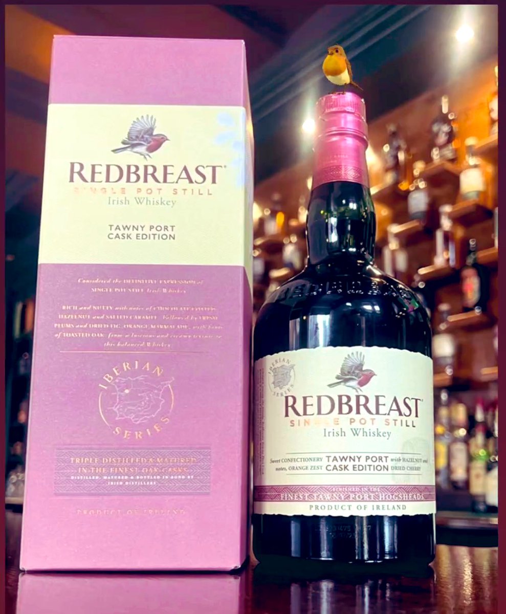 We’re going to need another few shelves on The Wall as the new @RedbreastUS Tawny Port Cask Edition has arrived @MossLaneDublin #Redbreast #TawnyPortCask #singlepotstill #potstill #irish #irishwhiskey #drinkirish ☘️🥃 @IrishDistillers ☘️🥃☘️🥃