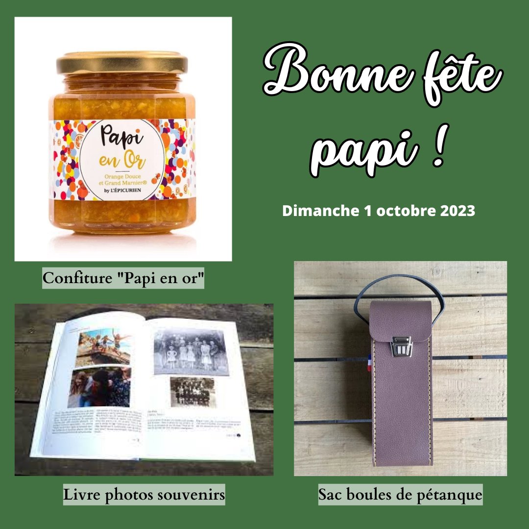 Et oui, dans moins de 2 semaines, c’est la fête des Grands-Pères ! Pour ne pas oublier votre super papi, voici quelques idées de cadeaux Made In France à retrouver dès maintenant sur notre site On Achète Français : onachetefrancais.fr

#madeinfrance #onachetefrancais