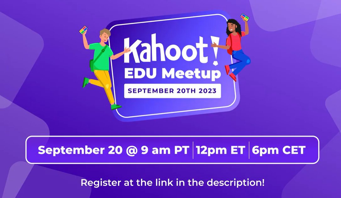 redsaf's tweet photo. Ready for #KahootEDUMeetup https://t.co/ybQhW09lo2