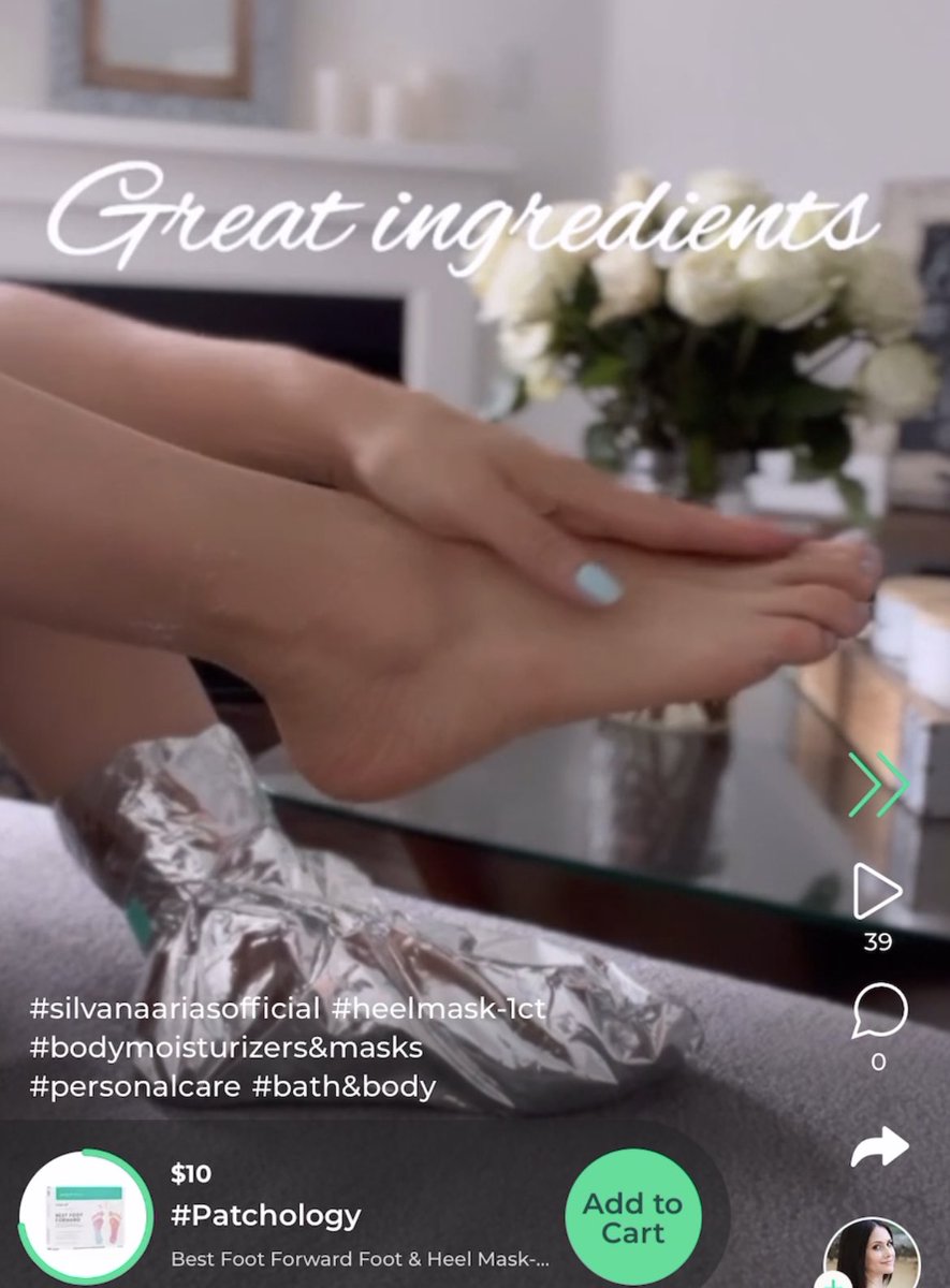 Trying the <a href="/patchology/">Patchology</a> Best Foot Forward mask 🦶🏼This is honestly one of the best I’ve tried! ➡️ flip.shop/patchology-bes…
#footcare #footmask