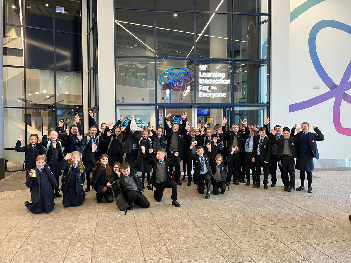 SPCICT's tweet image. Year 8 Code Club enjoyed a fantastic day out at W5 Dream Space. In the first session pupils solved problems using computional thinking skills. This was followed by creating their own computer game using MakeCode Arcade. Thank you to @W5_LIFE
#computergaming
#MakeCode