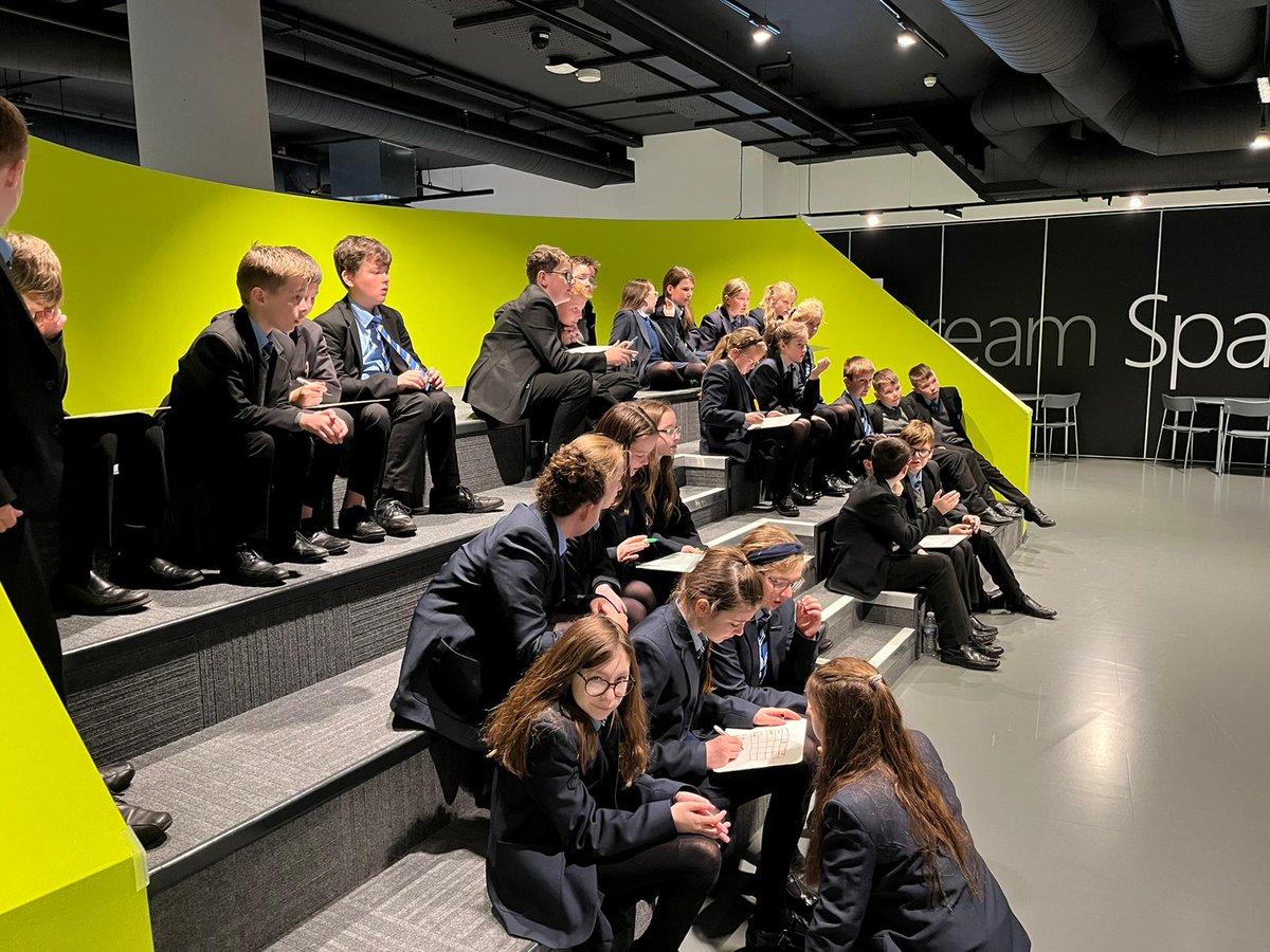 SPCICT's tweet image. Year 8 Code Club enjoyed a fantastic day out at W5 Dream Space. In the first session pupils solved problems using computional thinking skills. This was followed by creating their own computer game using MakeCode Arcade. Thank you to @W5_LIFE
#computergaming
#MakeCode