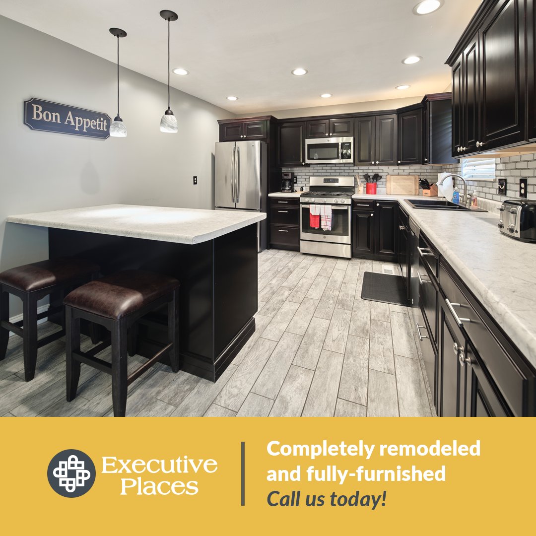 ExecutivePlaces's tweet photo. Executive Places is your home away from home. We have Morristown’s only short- and long-term rental properties – and they’re beautifully furnished! Call us today at (423) 317-7657. https://t.co/UmDUV8qAvf