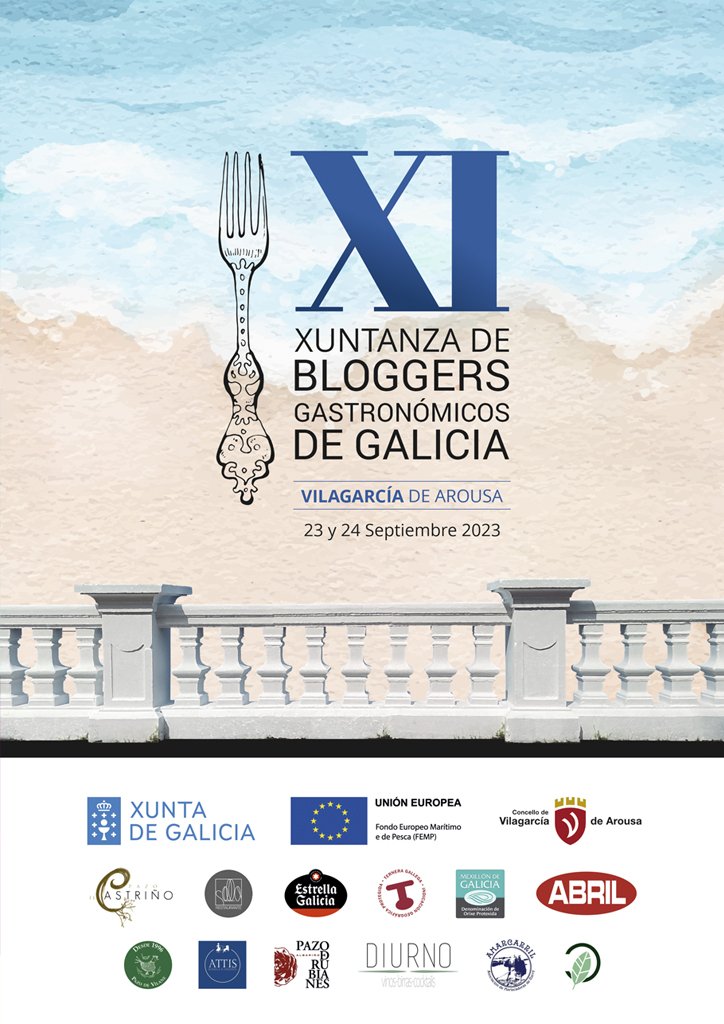 Este fin de semana estaremos en la XI Xuntanza de Bloggers Gastronómicos de Galicia, que tendrá lugar en  Vilagarcía de Arousa.  #XuntanzaVilagarcia <a href="/guiavilagarcia/">Guía de Vilagarcía</a>