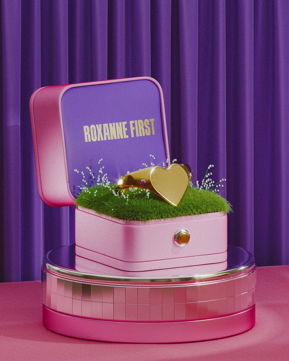 Totally in love with this stunning jewelry box concept! Would love to witness this miniature garden in real life. Inspired by the amazing Roxanne First and their vibrant style. #3d #3dillustration #jewelry