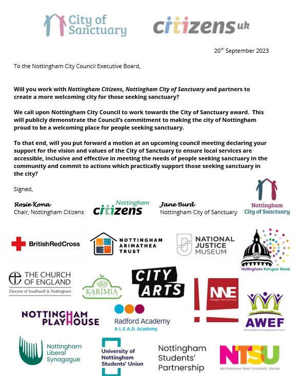 Nottingham Citizens tweet media