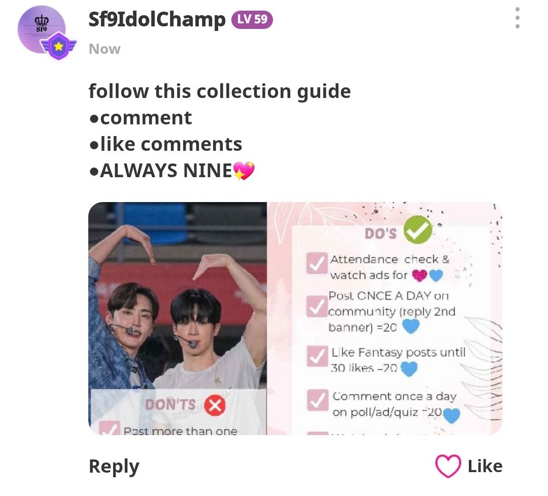 SF9_Idolchamp's tweet photo. Fantasy is the dynamic, let's continue working together for SF9, let's support them, let's earn those ads for the anniversary πππ₯Ή
#SF9 @SF9official #YOUNGBIN #INSEONG #JAEYOON #DAWON #ROWOON #ZUHO #TAEYANG #HWIYOUNG #CHANI #ALLFORSF9 https://t.co/M8dGqAGnfI