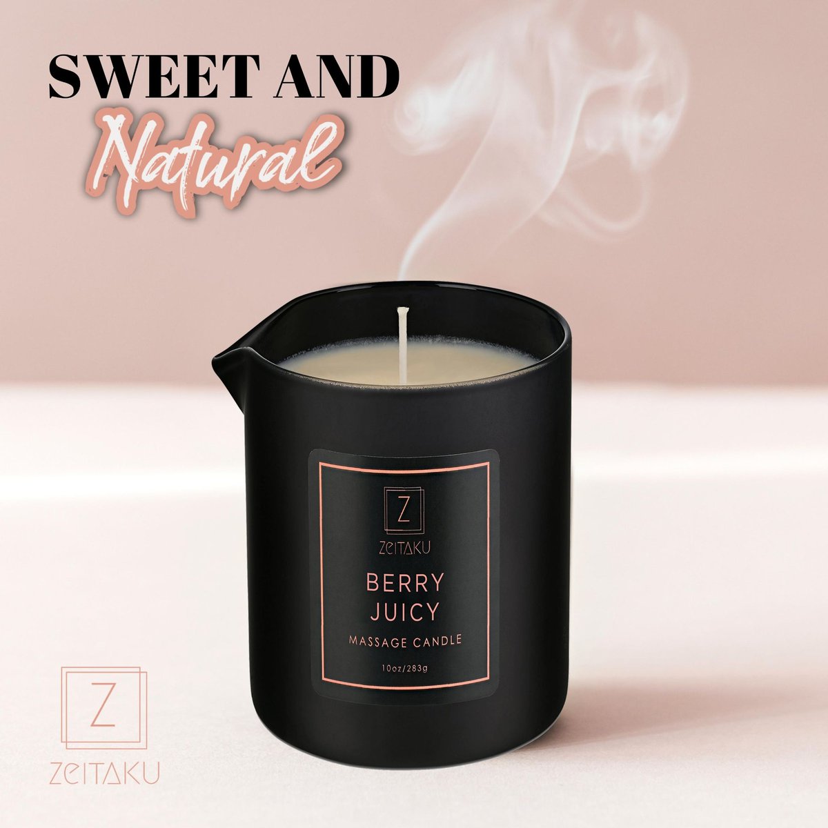 Our Berry Juicy candle has a sweet, natural scent of black raspberries, vanilla, and jojoba oil that soothes and moisturizes the skin. This handcrafted soy massage candle is made with skin-softening natural oils, butters.

🛍️ zeitakucandle.com/product/berry-…
.
#skincare #skincareroutine
