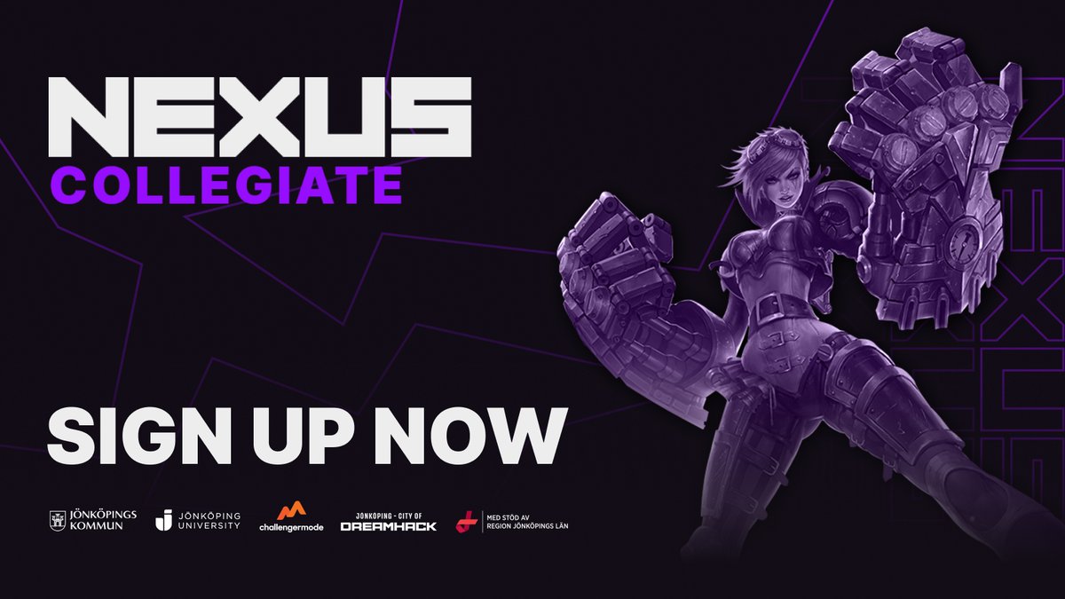 The time has come for you to prove that your university is the best at League of Legends! 🏆 Proudly presenting Nexus Collegiate, your chance at showing off your skills and taking part of a €5,000 prize pool. Nordic university teams, join us nexuscollegiate.com 👏👨‍🎓