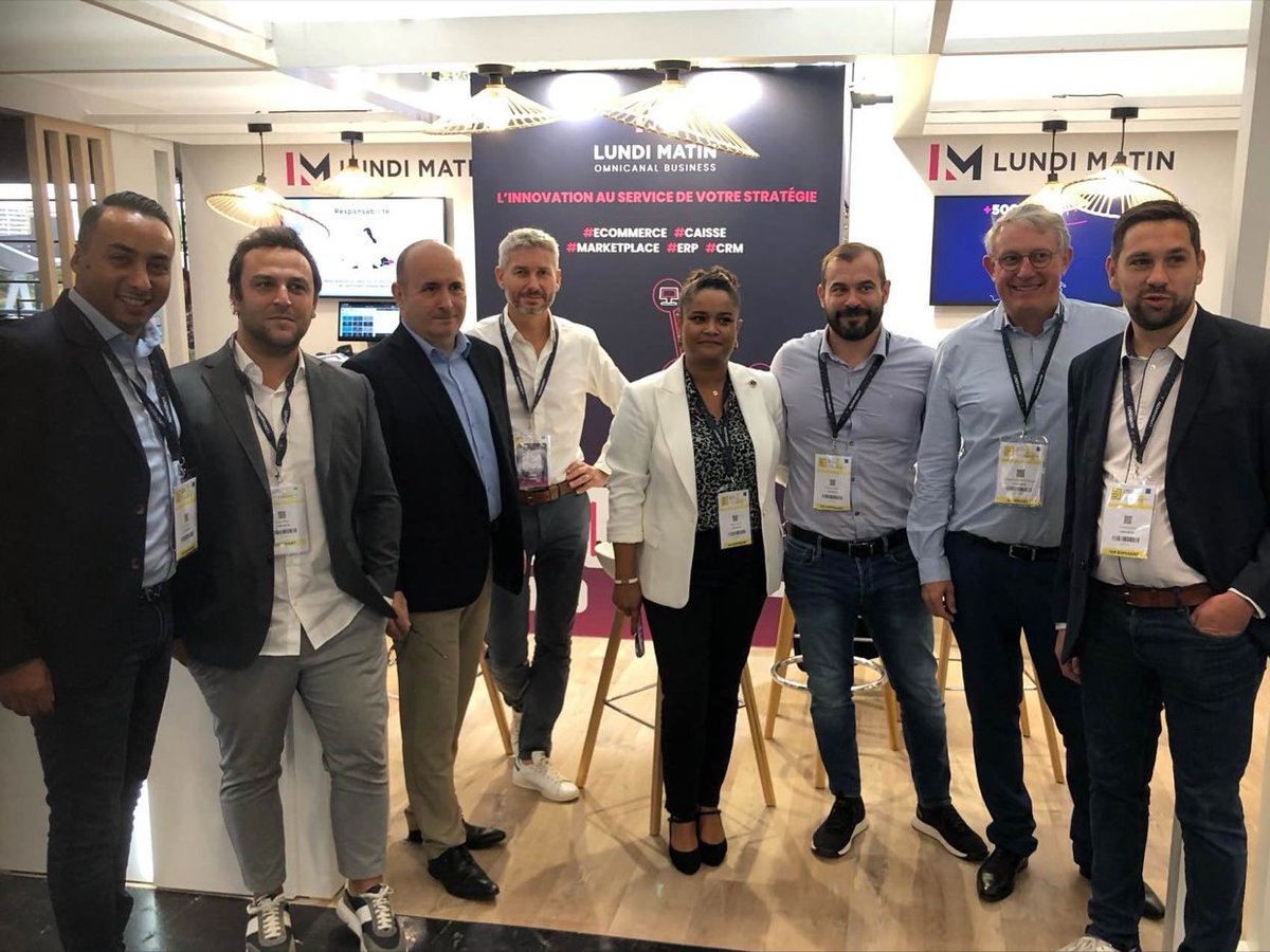 ⭐​ Événement • Jour 2 sur la PRW  !

📍 Aujourd'hui à 11h30 : cocktail apéritif sur notre stand

📅 Jeudi 21 septembre à 14h : notre atelier en Salle 9,  "La #Marketplace omnicanale : Prolongez l'expérience client jusqu'en magasin".

Nous avons hâte de vous retrouver ! 🤝
