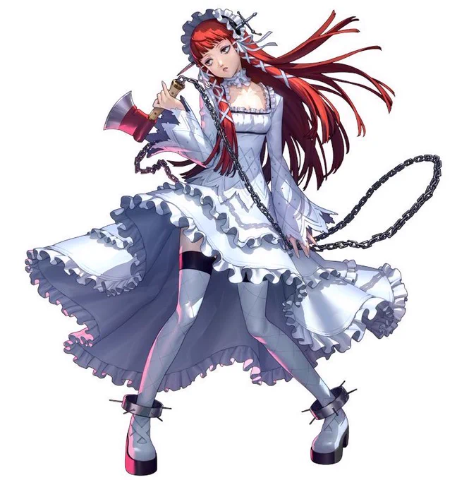 I can't get over how gorgeous CHIDORI looks in the remake, OMG  #P3RE #Persona3Reload 