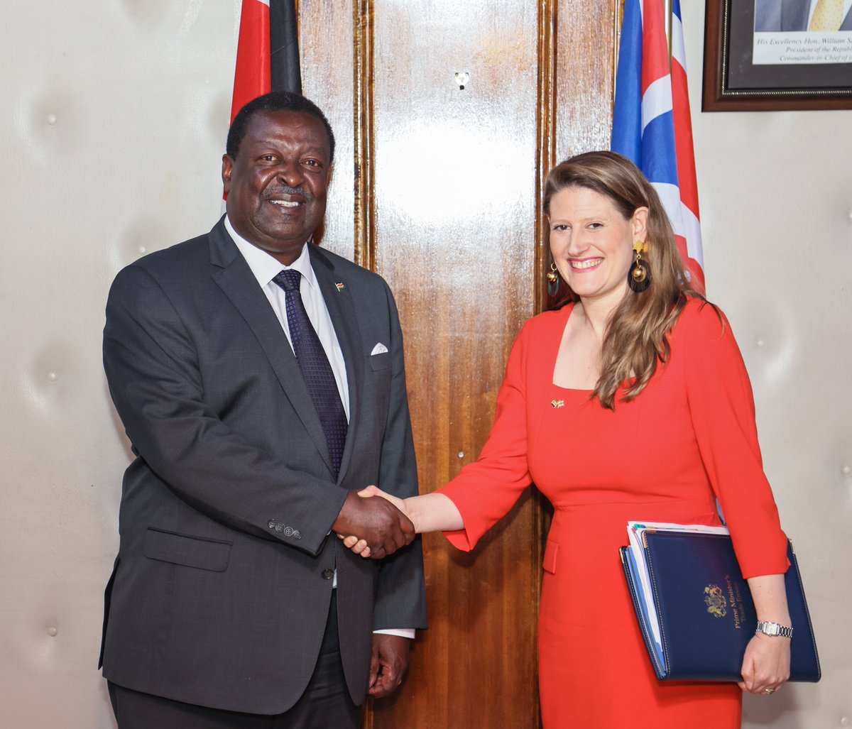 MusaliaMudavadi's tweet photo. The conversation about building the Nairobi Railways City is still on track.

The visit by Madam Theo Clerk, the UK Trade Representative, to Nairobi signifies a strong commitment to unlocking key partnership opportunities and further enhancing the success of this multi-modal urban development project.

We have agreed to continue engaging with the UK government as we explore business strategies aimed at empowering organizations to grow, fostering sustainable competitive economies, and driving positive societal impact into the future.