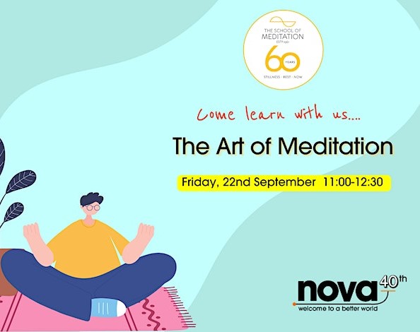 SoM_London's tweet photo. We're hosting a free beginners' #meditation class for @nova_newopps &amp; their Festival of Learning on Friday at 11am. You can book your free place here: https://t.co/xuhGN26sfS https://t.co/zvMxLLbrYi