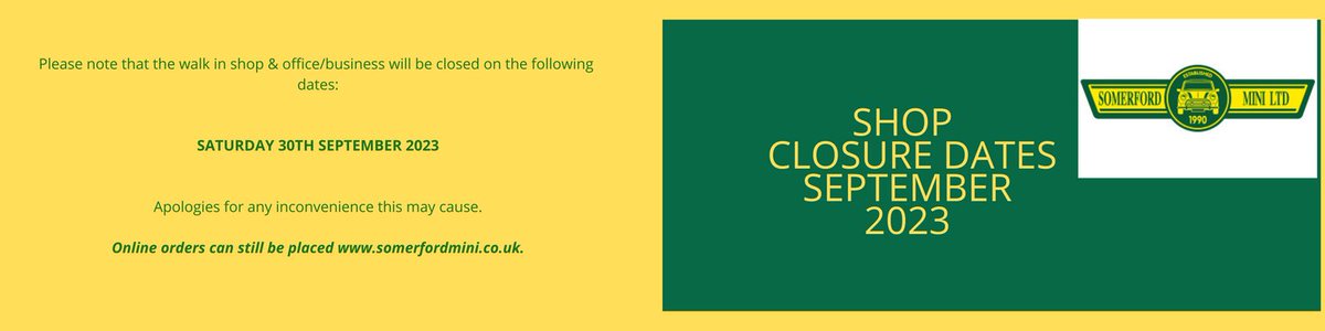 Somerford Mini Ltd (@somerfordmini) on Twitter photo 