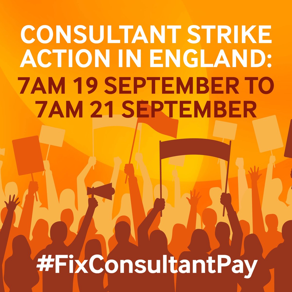 Thank you for striking again today and until 7am tomorrow. 

Your action will help #FixConsultantPay and give the NHS a better future bma.org.uk/consultantspay