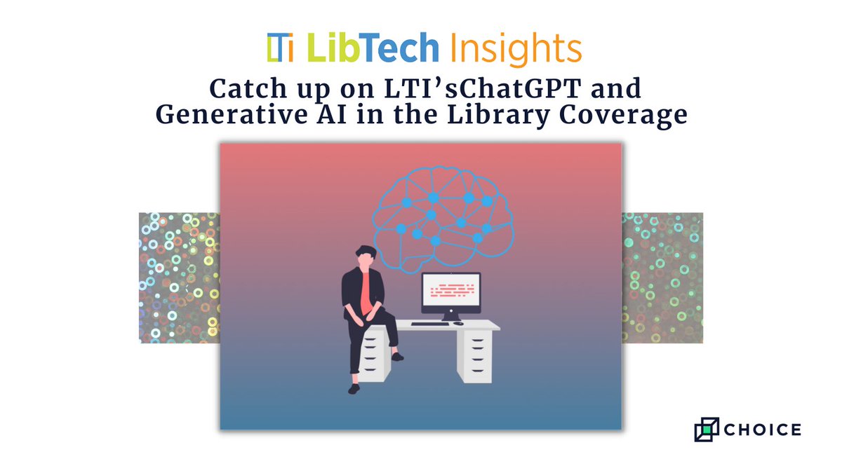 New on #LibtechInsights, after a highly popular #ai webinar this week featuring Dr. @leoslo, we decided to compile all of our content on #geneartiveai for those new to #LTIBlog. Read the round-up: ow.ly/Rk9F50PNNxG #library #chatgpt #highereducation