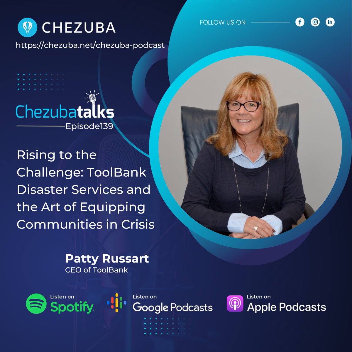 #PODCAST - Tools of Resilience: How #ToolBank Disaster Services Empowers Communities in Crisis: This inspiring episode explores the power of community and preparedness in times of disaster. <a href="/chezuba_project/">Chezuba</a> #toolbank #toolsforchange #toolsforhope #disasterservices