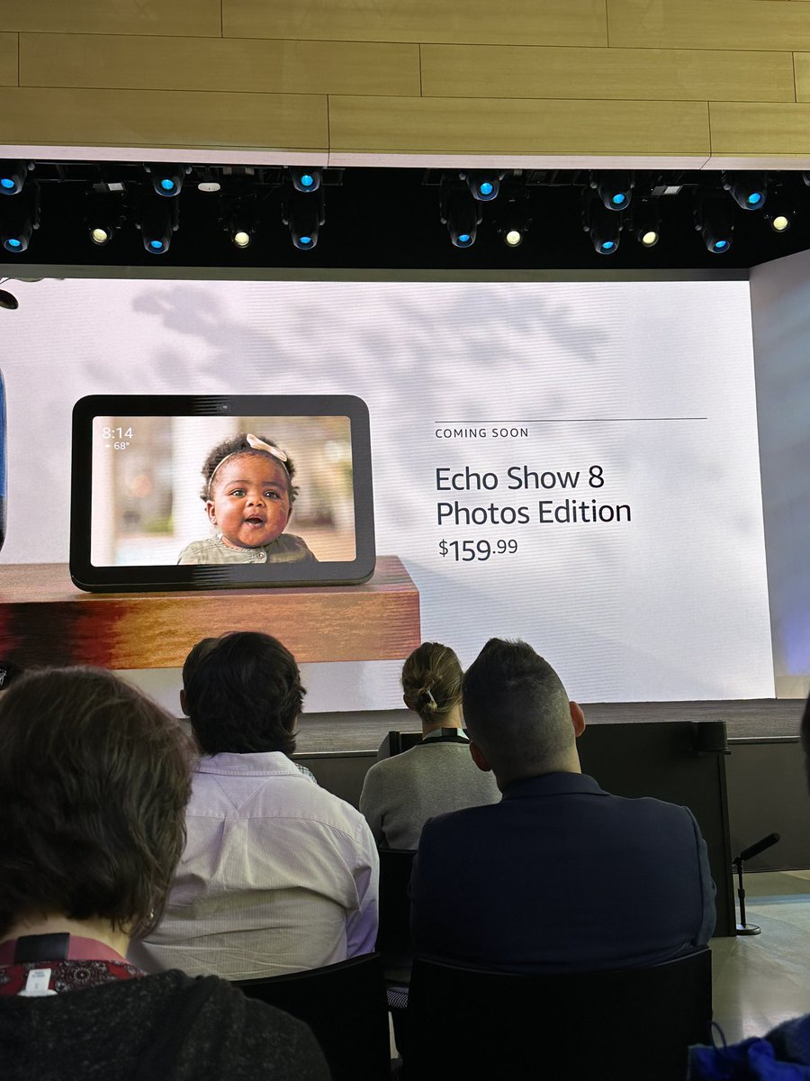 caro_milanesi's tweet image. Interesting  Echo Show 8 Photo Edition which puts photos at the forefront of the device and comes with a Photo Plus account with extra storage for pics and video #amazonevent - not sure how big this market is 🤔