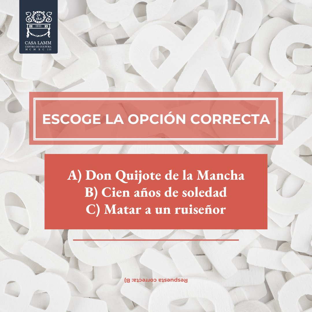 ¿Sabes la respuesta? Coméntanos. 👇 #PalabraLamm